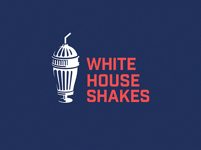 Milkhouse Shakes | V2 (White House) art brand identity branding clean design flat graphic design history icon illustration logo typography