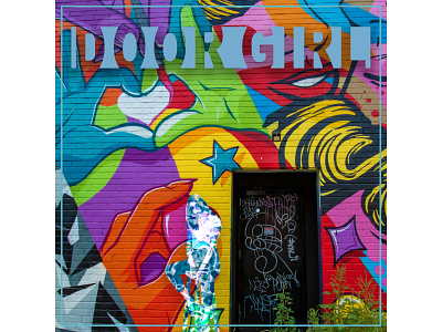 Door Girl Album Art albumart branding design