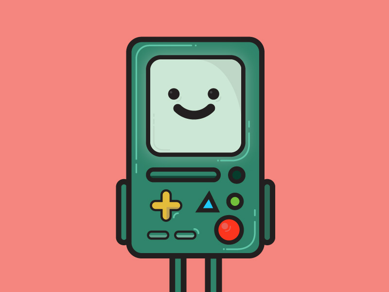 Bmo - Adventure Time by Good Times Studio on Dribbble