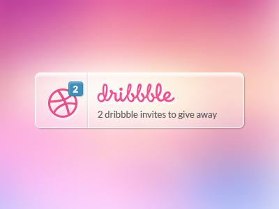 Dribbble Invites To Give Away