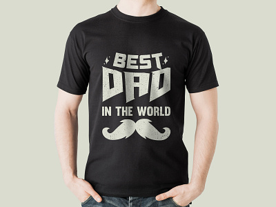 Father’s Day T-shirt Design branding dad t shirt design design father t shirt design graphic design illustration t shirt design tee tree typography vector