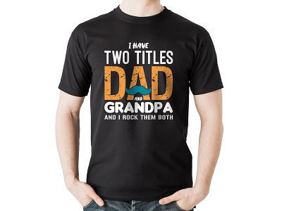 Father’s Day T-shirt Design branding dad t shirt design design father t shirt design graphic design illustration logo tee ui vector