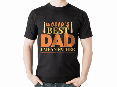 Father’s Day T-shirt Design branding dad t shirt design design father t shirt design graphic design illustration logo tee ui vector