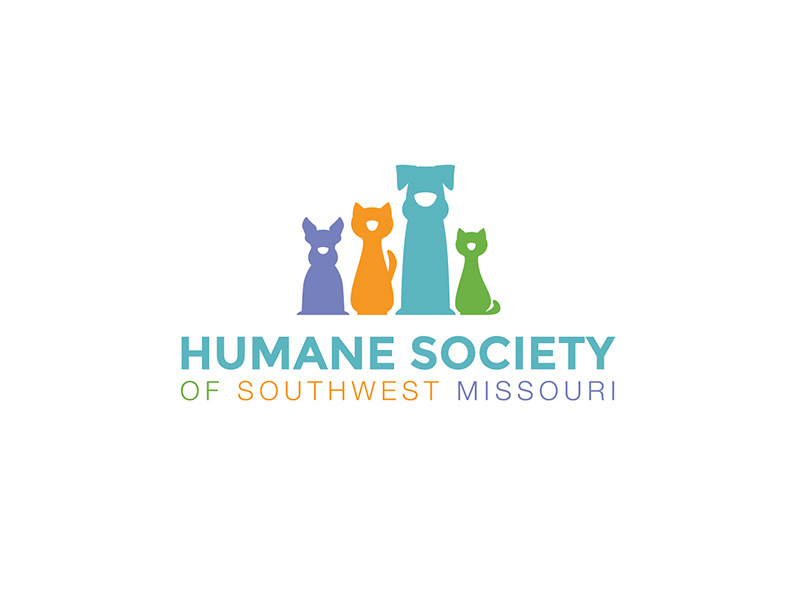 Human Society of Southwest Missouri Logo by Little Bird Marketing on