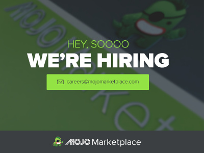 MOJO Marketplace is HIRING careers help wanted hiring jobs