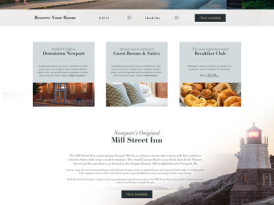 Mill Street Inn - Rhode Island boutique homepage hotel lighthouse newport rhode island webiste