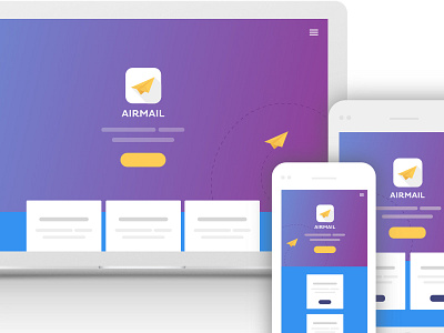 Airmail. For fun :) app fun homepage mail