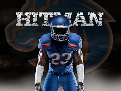 BSU Hitman iPhone background background boise broncos football iphone old