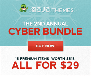 300x250 ad for Mojo-Themes cyber bundle 2011 300x250 ad ads advertising banners deals marketing web