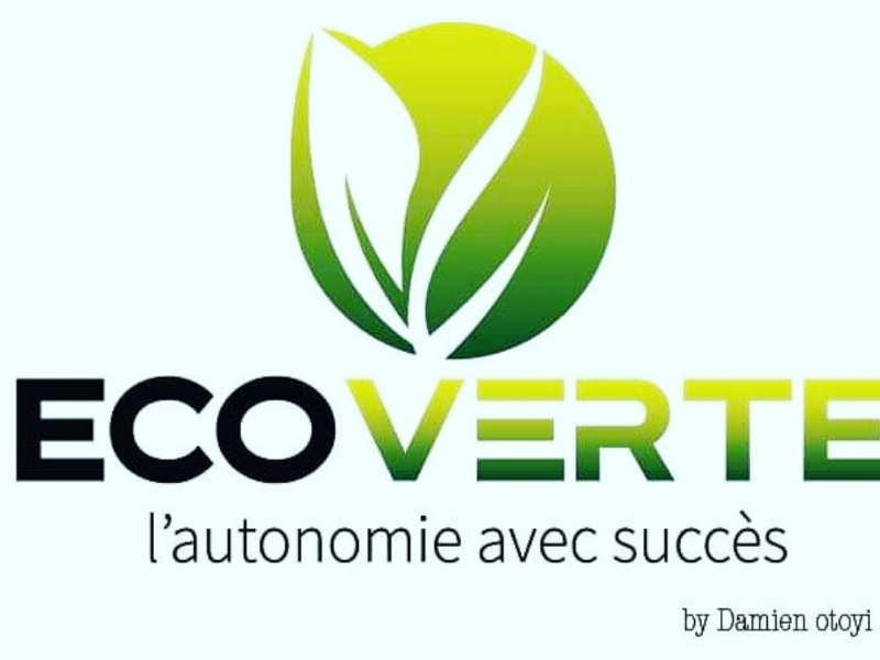 Logo ecoverte by otoyitech agency on Dribbble