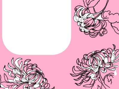хризантемы на розовом фоне for printing cards for a wedding illustration illustrator vector