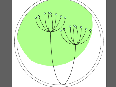 ботаника флористика векторная иллюстрация