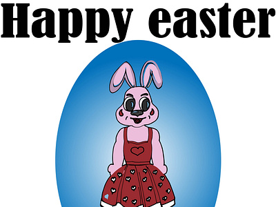 holiday easter, happy easter, greetings on easter, bunny girl,, bunny girl egg greetings on easter happy easter holiday card happy easter holiday card happy easter holiday easter illustration for a poster illustration for a website illustration for instagram in a dress sneakers socks