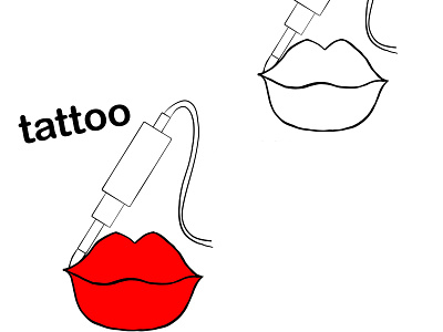 tattoo master, permanent tattoo master, lips tattoo, lips of dif