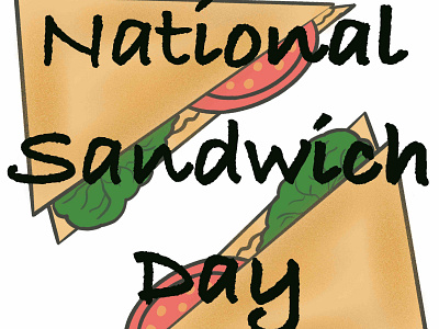 national sandwich day,sandwich,breakfast,bread,sandwich,butter,c a picture for a business card design illustration illustrator logo postcard set for printing on a picture set for printing on posters ui vector