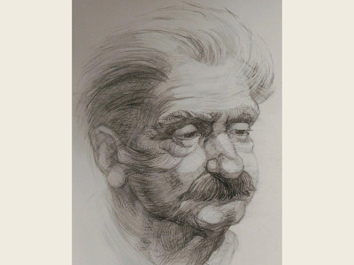 Портрет карандаш картина рисунок