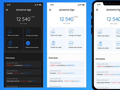 TigoCash design concept