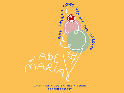 Abe and Maria Frozen Dessert