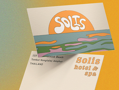 Solis Hotel &Spa adobe illustrator adobe photoshop branding concept design design icon illustration logo typography vector