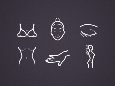 icons for plastic surgeon