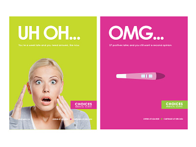 Choices Medical Clinic ad concept branding joplin missouri