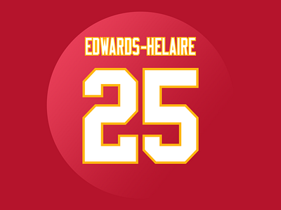 Clyde Edwards-Helaire Icon clyde edwards helaire clyde edwards helaire clyde edwards helaire icon design fantasy football fantasy football design icon iconset illustration nfl nfl design photoshop vector art