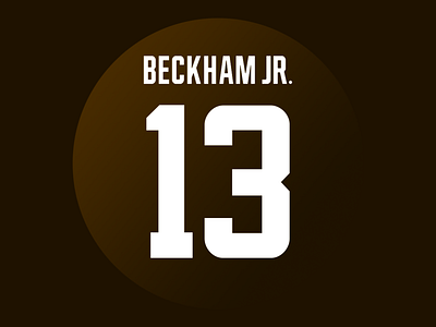 Odell Beckham Jr Icon
