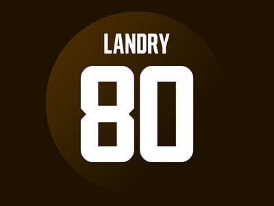 Jarvis Landry Icon design fantasy football fantasy football design icon iconset illustration jarvis landry jarvis landry design nfl nfl design photoshop vector art
