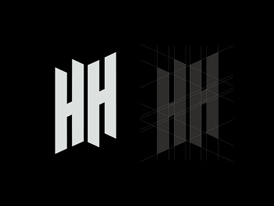 Hundred Hounds NYC berlin dsmrberlin hh letter h logo music rock