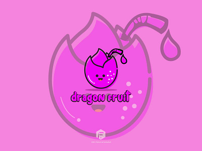 dragon fruit animation branding dragon fruits dsign logo graphic design icon inspiration logo logodsign ui