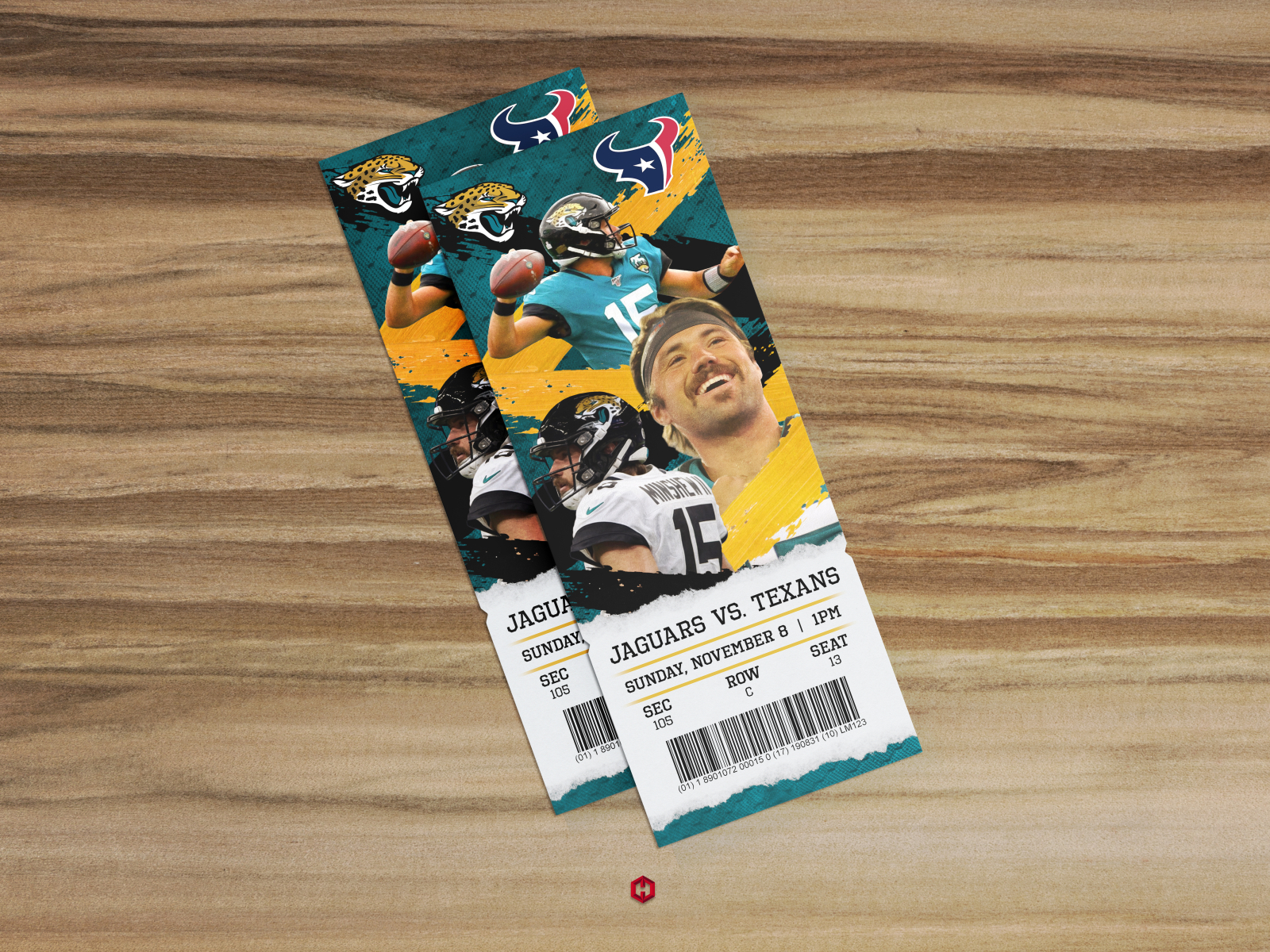 2020 Jacksonville Jaguars Ticket Concept By Tyler Hunt On Dribbble