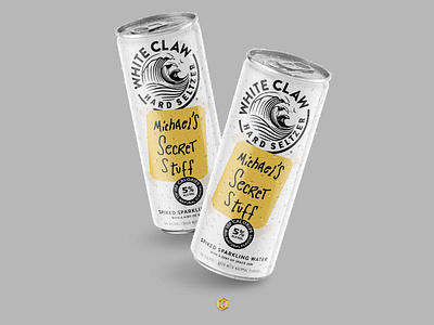 White Claw & Space Jam | Drink Mashup Concept beverage concept design drink jordan mockup photoshop product design seltzer space jam white claw