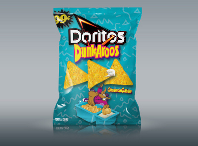 Doritos & Dunkaroos | Snack Mashup Concept chips concept design doritos dunkaroos mockup photoshop product design product mockup snack
