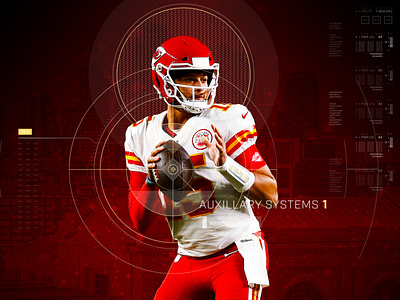 Patrick Mahomes | Poster Design by Tyler Hunt on Dribbble