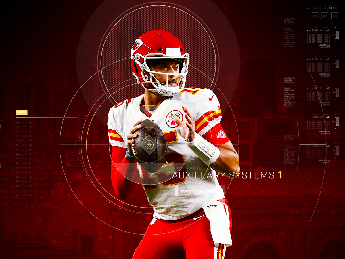 Patrick Mahomes | Poster Design by Tyler Hunt on Dribbble