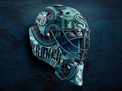 Seattle Kraken | Goalie Mask Concept