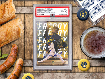 Freddy Peralta | Baseball Card Design