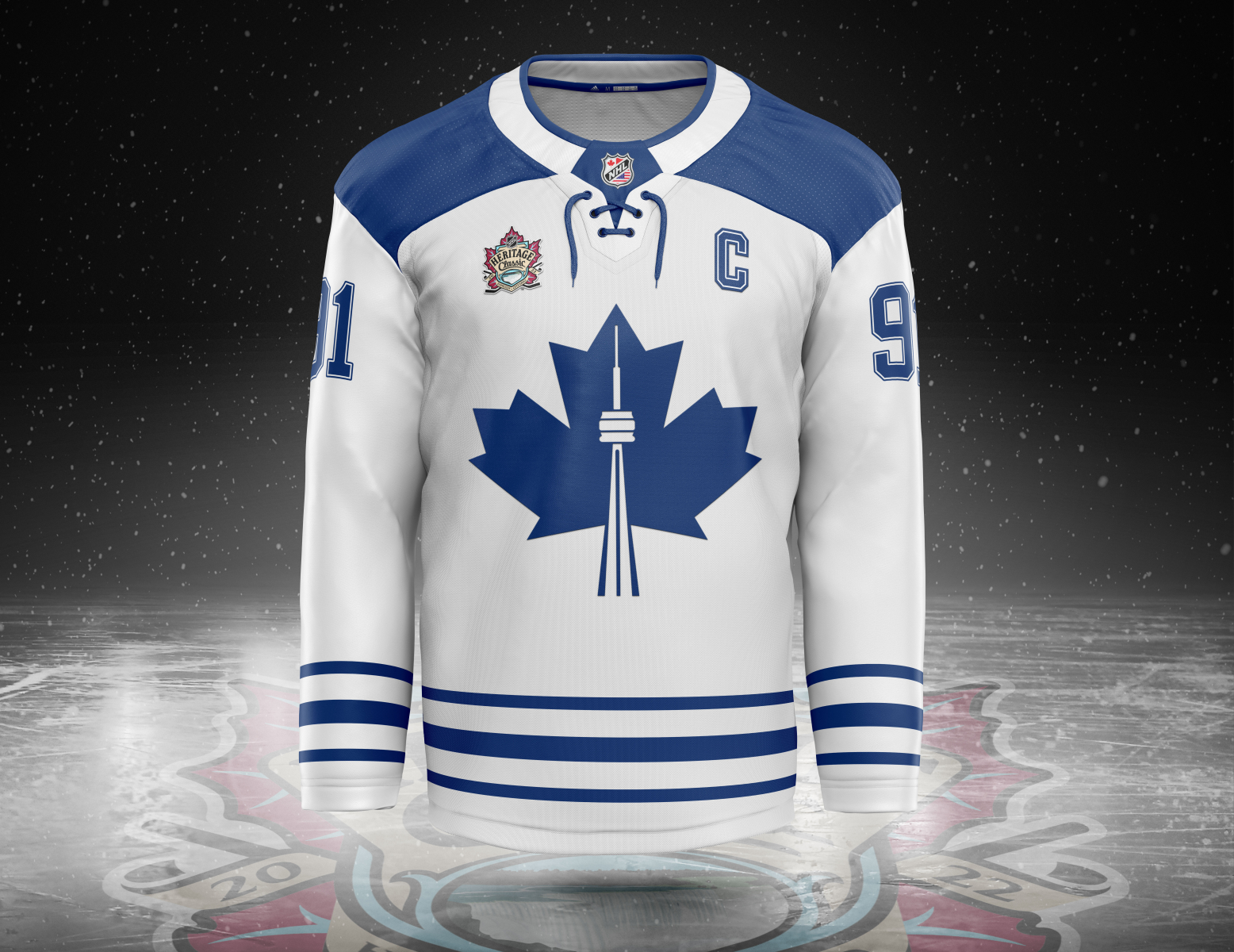 Toronto Maple Leafs Branded Womens 2022 Nhl Heritage Classic