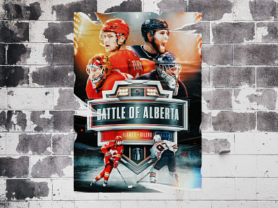 Battle of Alberta | Hockey Design