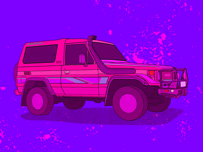 Land Cruiser Illustration