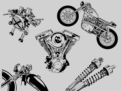 Motorcycle Assets for a client project