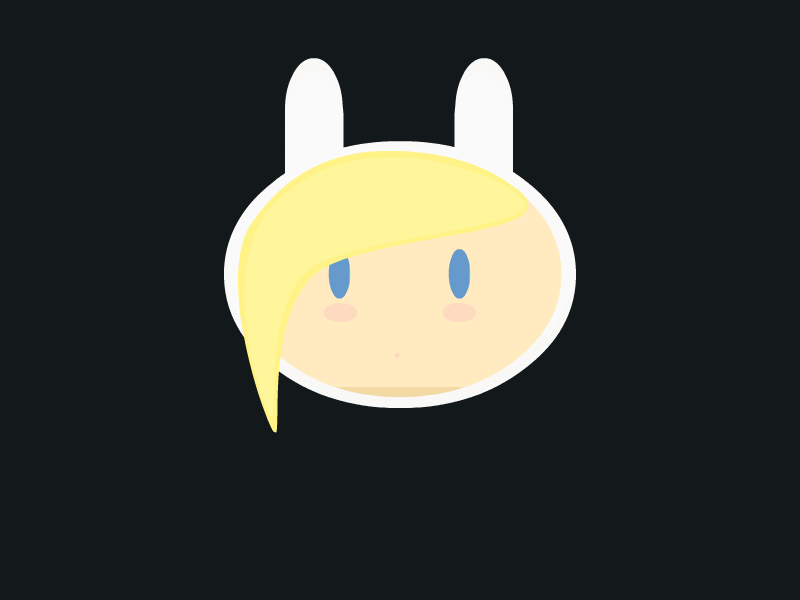 Fionna (AT) Portrait Animation adventure time animated gif animation at flash gif