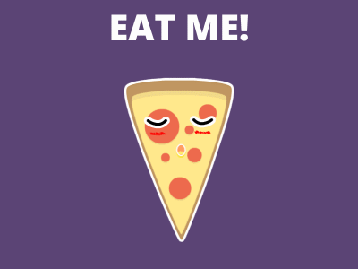 EAT ME! animation eat me flash for fun gif nomnomnom pizza