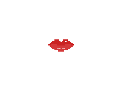 Lips Kiss animation gif lips photoshop pixel art