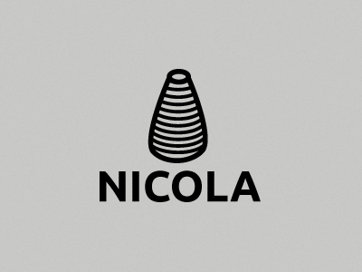 Magician "nikola" logotype magic