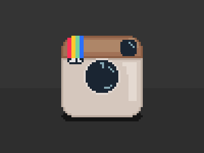 Instagram instagram photoshop pixel art