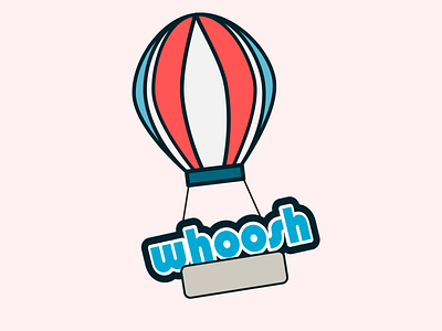 #dailylogochallenge #hotairballoon #2 dailylogochallenge logo