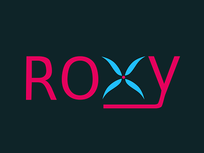 Roxy Logo design inkscape logo vector