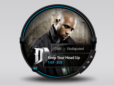 Dmx Player interface music music player ui