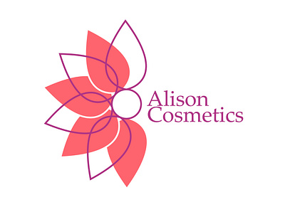 Alison Cosmetics I Thirty day logo challenge branding design logo logo design thirtydaylogochallenge